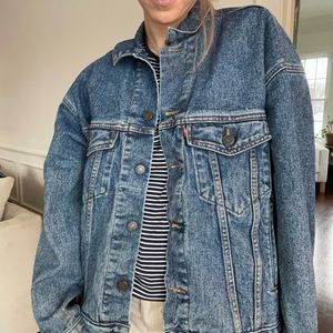 Levi’s Oversized Chunky Trucker Denim Jacket
